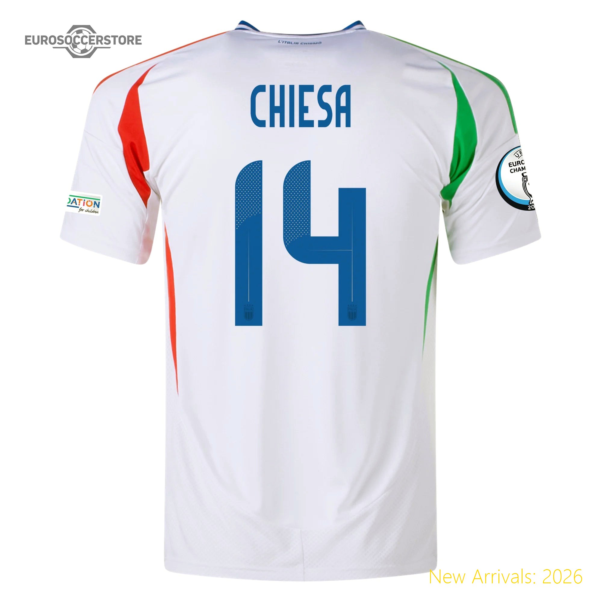 Officially Licensed Men Ita Team Premium-quality Away Jersey 2024