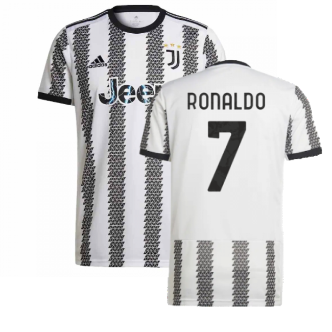 2022-2023 Juventus Home Shirt (RONALDO 7) UV Protection