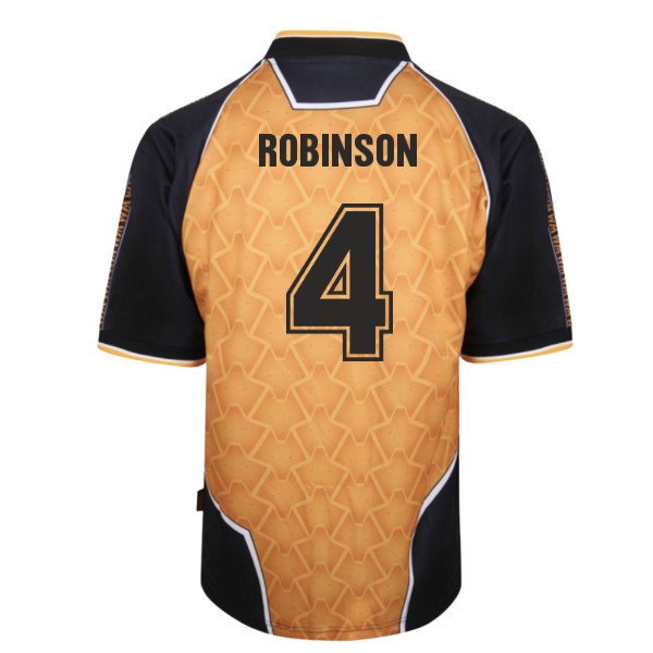 [JED] 1996 Wolverhampton Wanderers Home Shirt (Robinson 4)