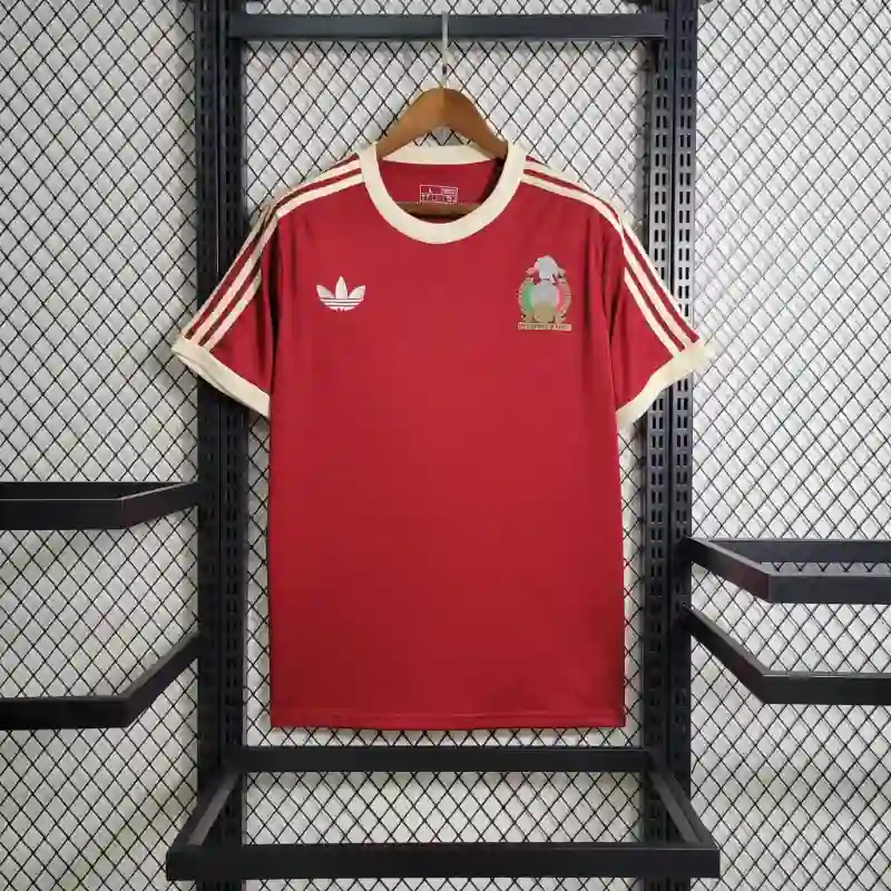 1985 Mexico Red Special Edition Soccer retro kit