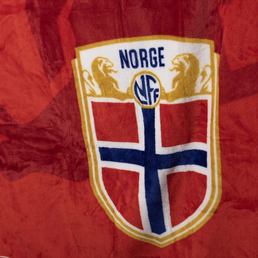 Norway Fleece Blanket Red Supporter Version In Multiple Adult Sizes