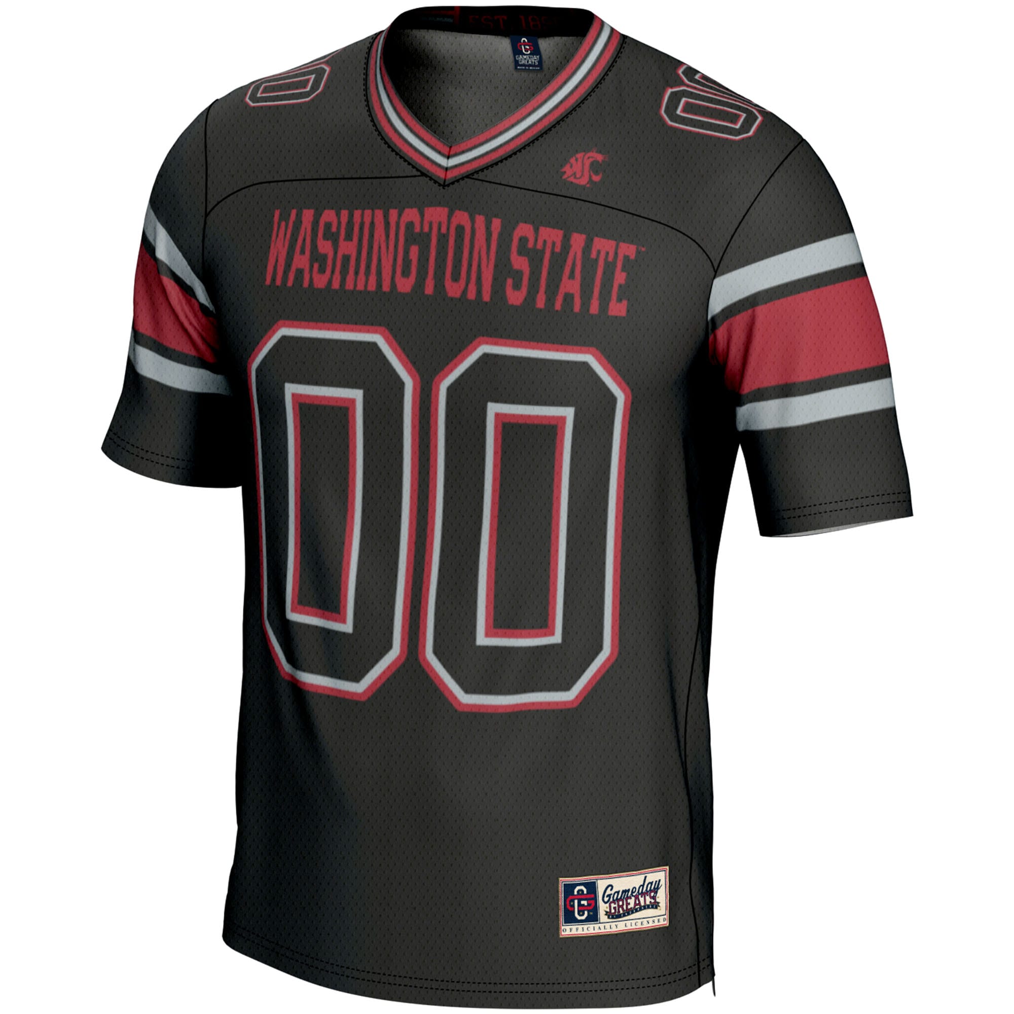 [DDG] Washington State Cougars GameDay Greats Youth NIL Pick-A-Player Football Jersey - Black