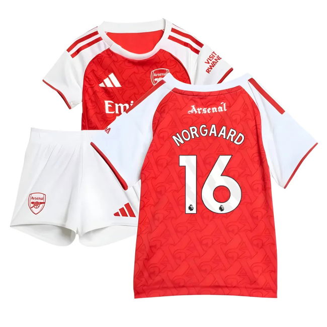 2025-20 Arsenal Home Soccer Jersey Norgaard (16) L M S