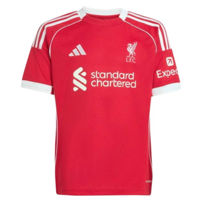 2025-2026 Liverpool Home Shirt (Kids) (Mac Allister 10)