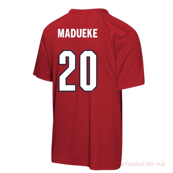 England T-Shirt World Cup Jersey 2026 Madueke #20 - Football Kit