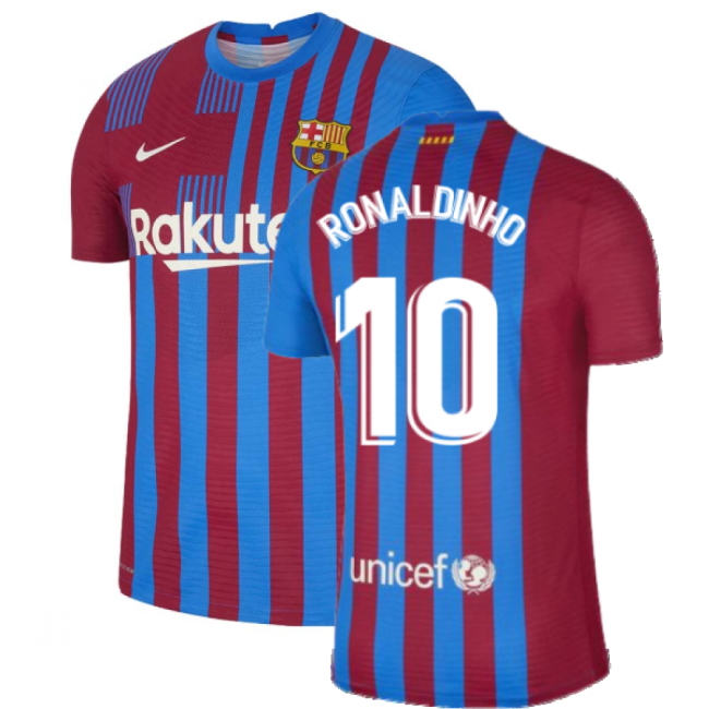 2021-2022 Barcelona Authentic Home Jersey | Performance