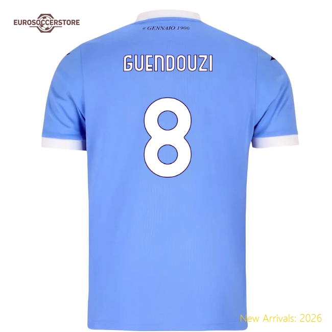 Football Team Kids Jersey Guendouzi 2025-2026 Kids-safe Technology
