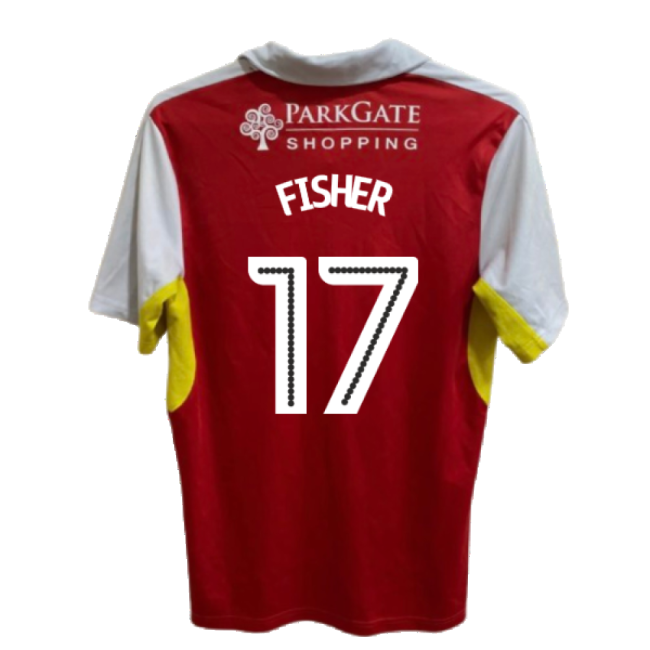 High Performance Rotherham Home Shirt Good Xl Fisher #17 Latest Ed...