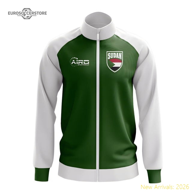 Exceptional Sudan Concept Football Track Jacket (green)