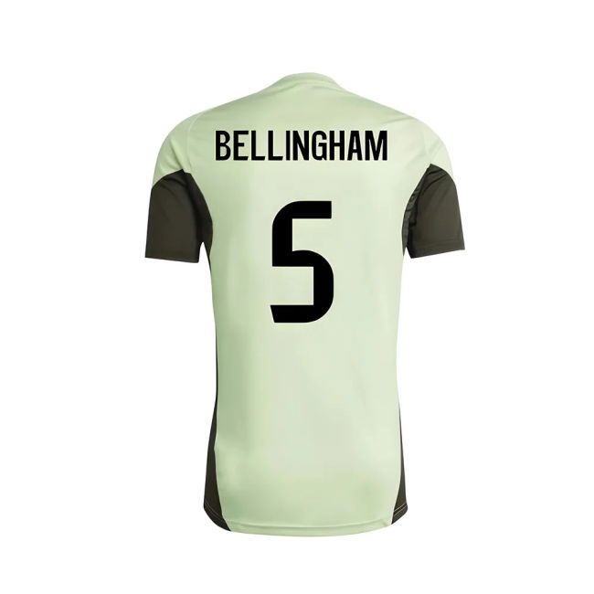 2025-2026 Real Madrid Training Tee (Almost Lime) - Kids (Bellingham...