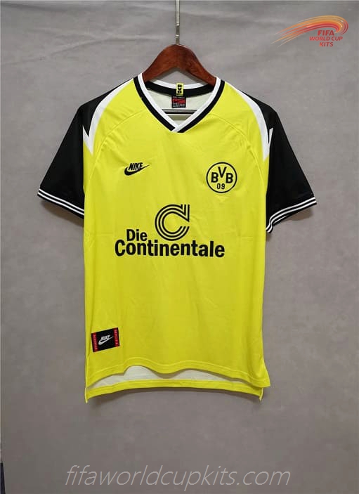 Dortmund Soccer Uniform 95-96 Traditional