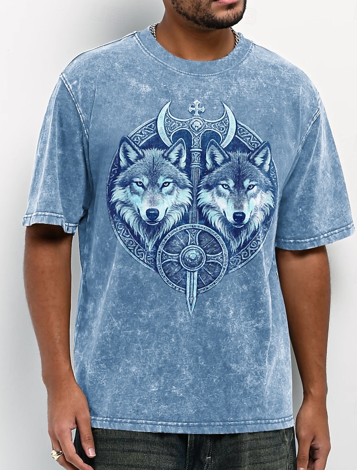 Men's Animal T Shirt Short Sleeve T shirt 3D Print Crew Neck Shirt Funny Casual Daily Street Khaki Light Grey Army Green Summer Spring Clothing Apparel S M L XL 2XL 3XL