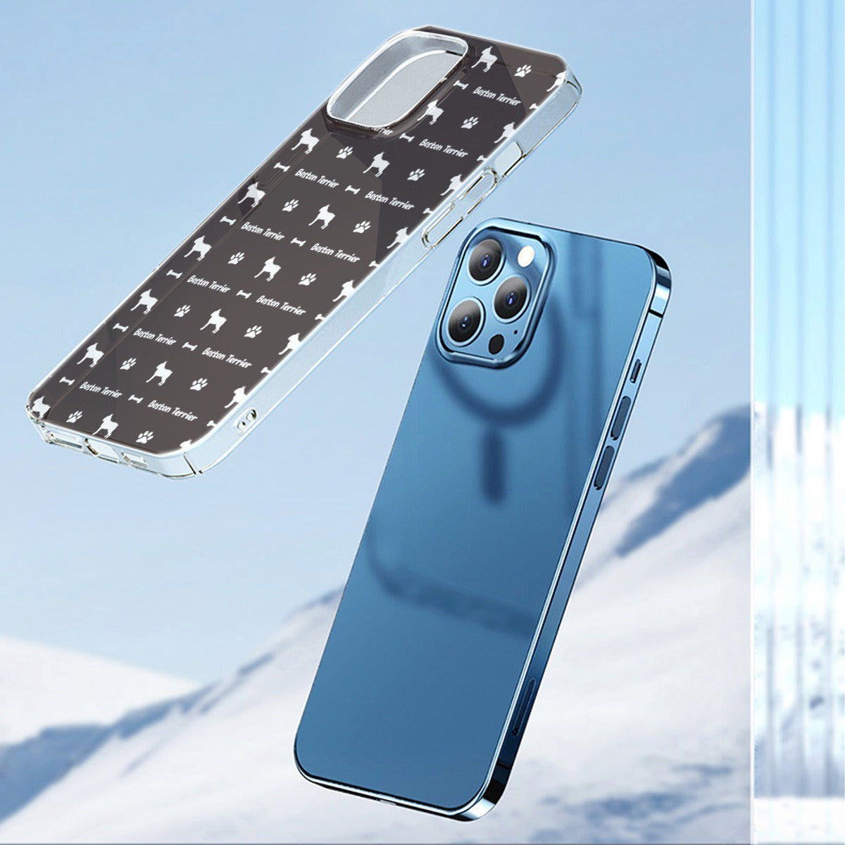 Leia- - Casual Iphone Case For Boston Terrier Lovers For Dog Lovers