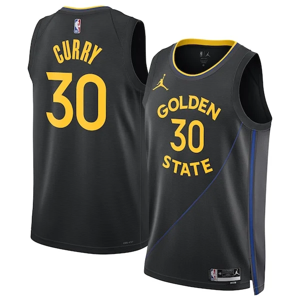 Stephen Curry GSW Superior Team Jersey - Black - Licensed Product