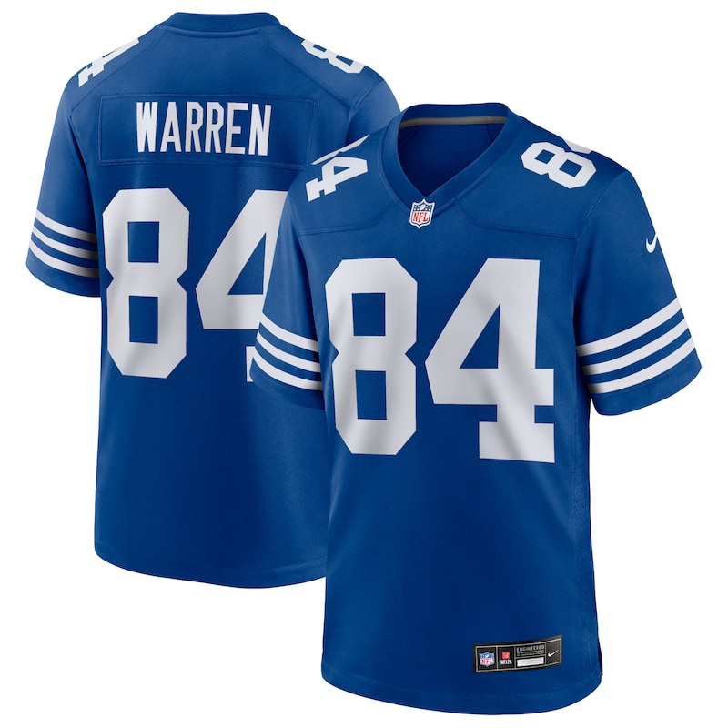 None Tyler Warren Indianapolis Colts Fan Favorite Team Replica Jersey