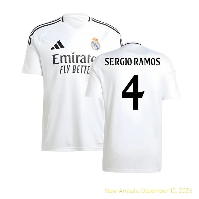 Real Madrid Home - Authentic Fan Edition - El Clasico - Football Shirt