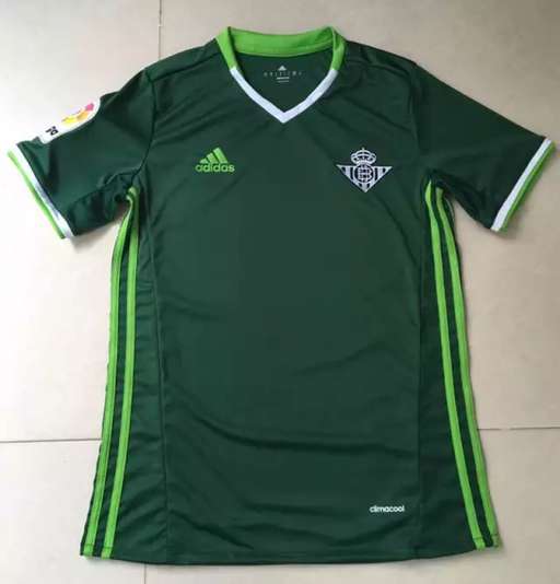 Real Betis Away 201617 Soccer Jersey Shirt - Official Replica 24321