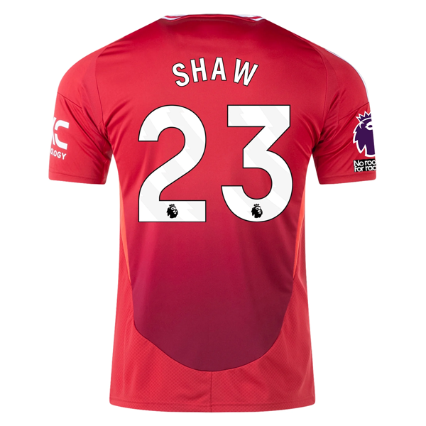 Manchester United Shaw 2024-2025 UCL Home Jersey – Authentic Shirt