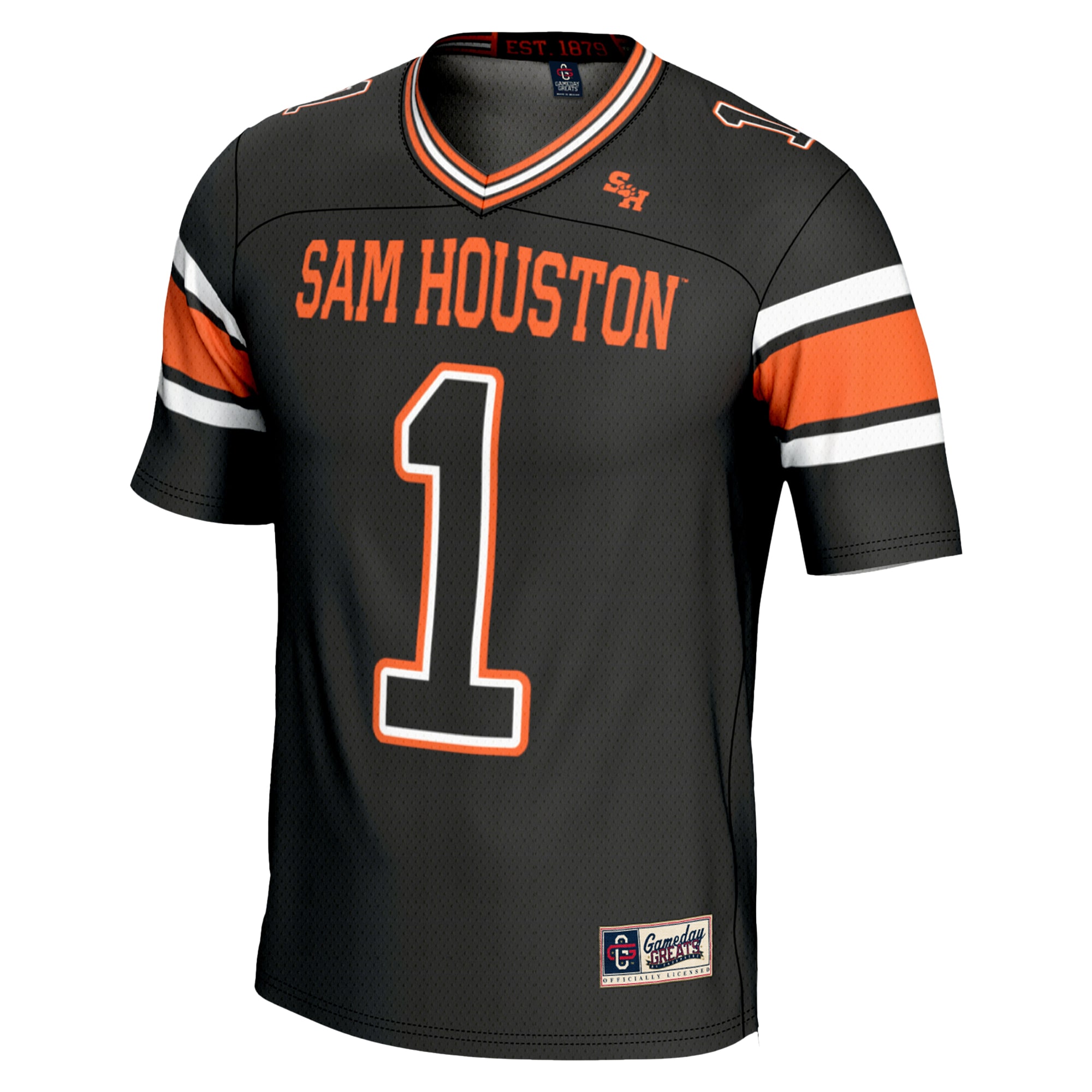 #1 Sam Houston State Bearkats GameDay Greats Endzone 26/27 Football Jersey - Black