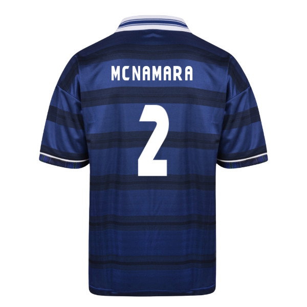 [JED] Score Draw Scotland 1998 World Cup Finals Retro Football Shirt (McNamara 2)