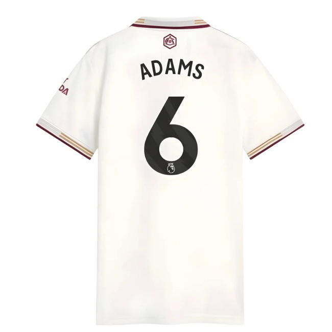 Arsenal Third Football Jersey 2025-20 Season Adams 6 L M Women S