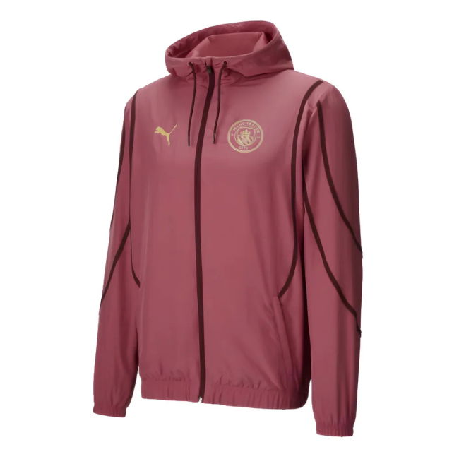 2024-2025 Man City T-shirt (Dusty Orchid) | Comfortable