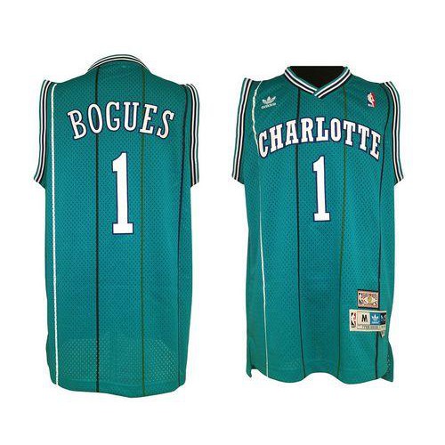 Green Charlotte Hornets #1 Nets Jersey - Fabric NBA Fan Apparel
