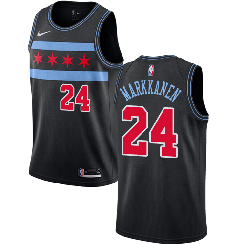 Lauri CHI #24 Game-Ready Team Jersey Vintage Look Game-Day