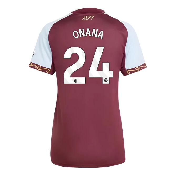 2025-20 Aston Villa stylish Home Football Shirt | genuine