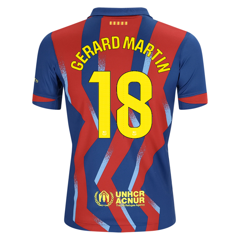 Barcelona Red) 2025-2026 UCL Home Jersey – Authentic Shirt