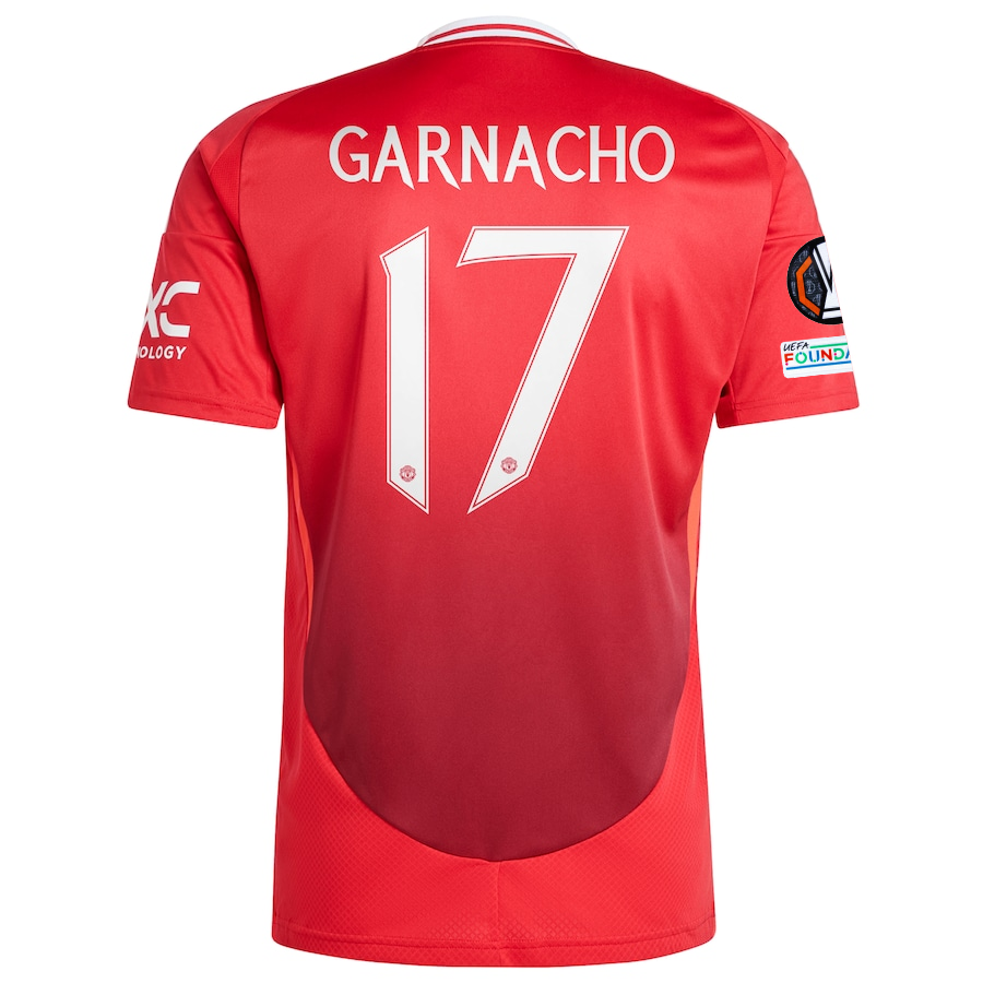 Manchester United Garnacho 2024-2025 UEL Home Jersey – Authentic Shirt