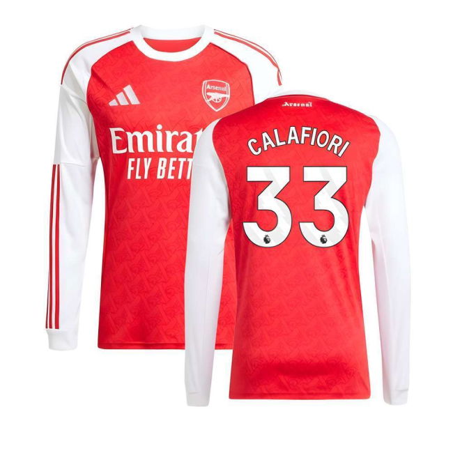 Arsenal 2025-2026 Home Jersey - Adult #82