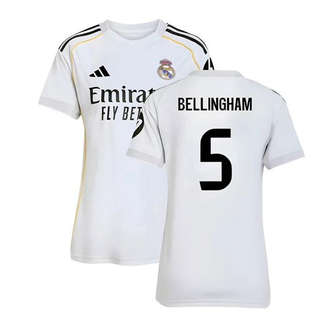 2025-2026 Home Shirt by Real Madrid (Female