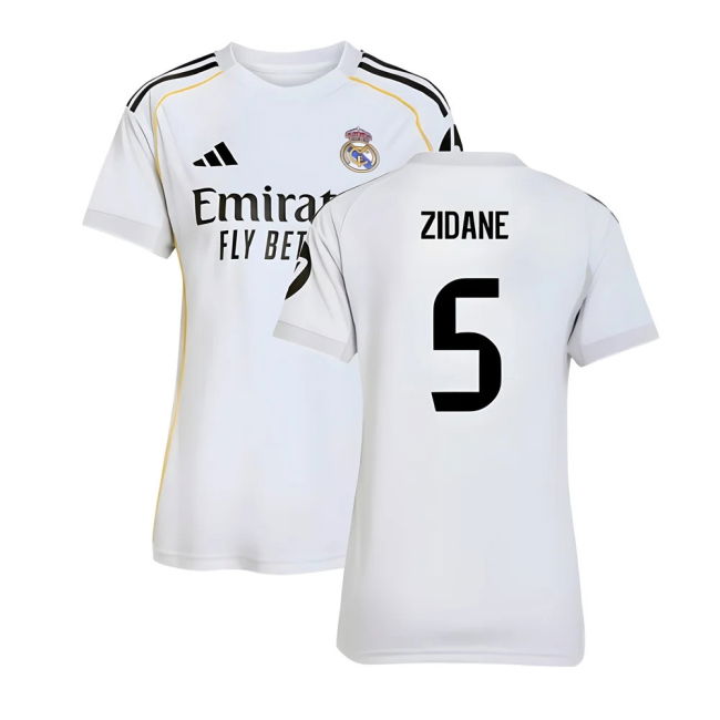 2025-2026 Real Madrid Home Elegant Football Shirt - Womens (Womens)