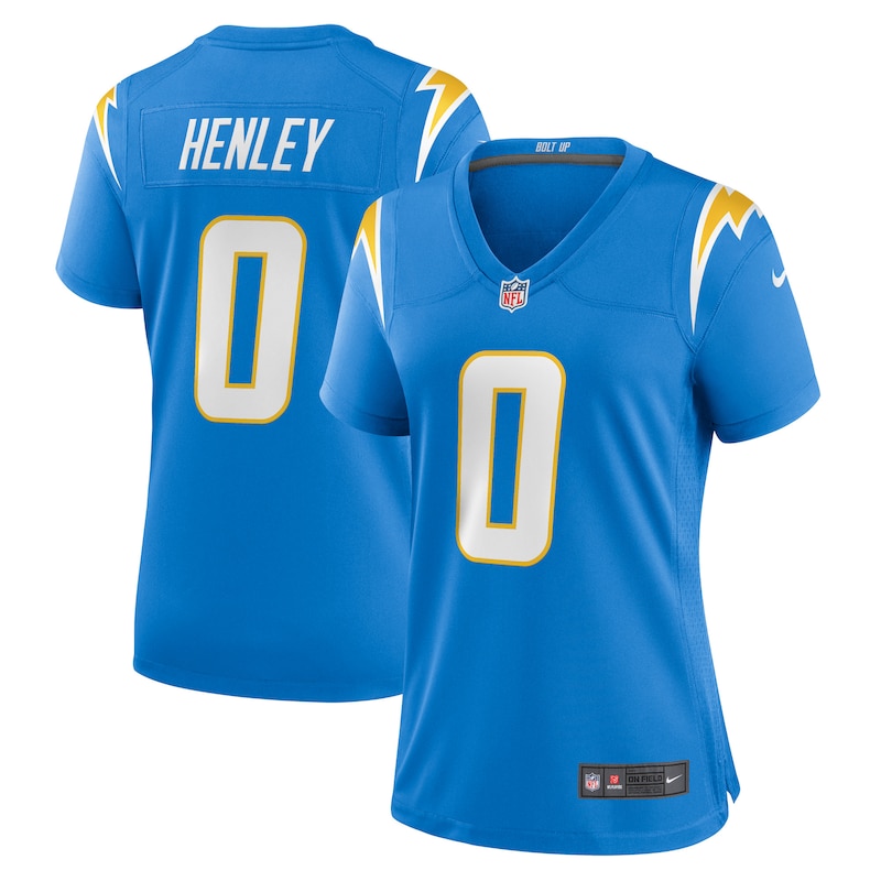 None Daiyan Henley LA Chargers Timeless Top-Grade Jersey Football Appa