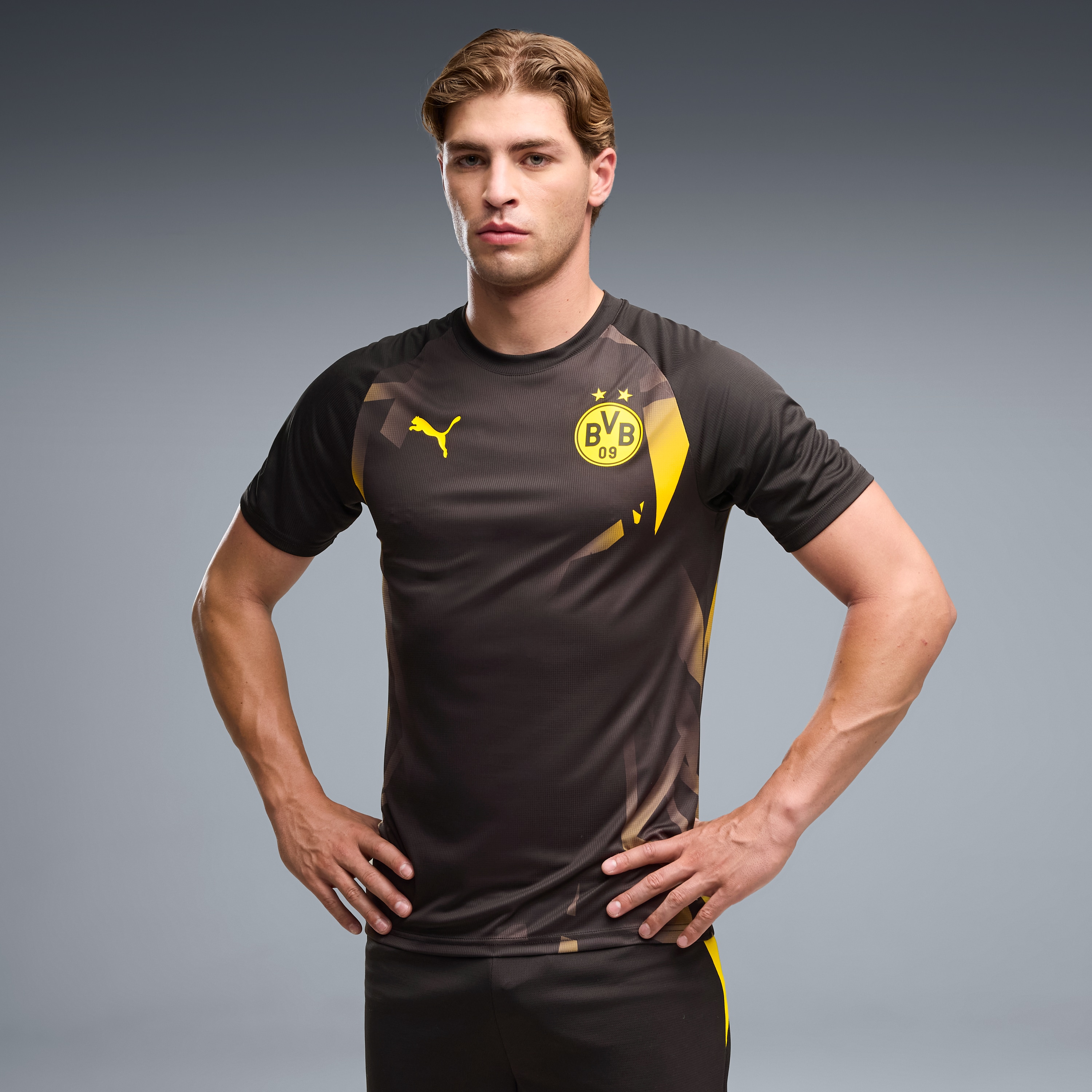[SJH] Borussia Dortmund 2026/27 Pre-Match Jersey Top - Black