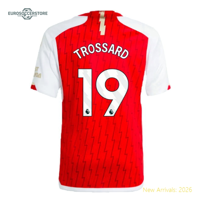 Arsenal Trossard Soft Kids Jersey Aeroready Breathable Drycell