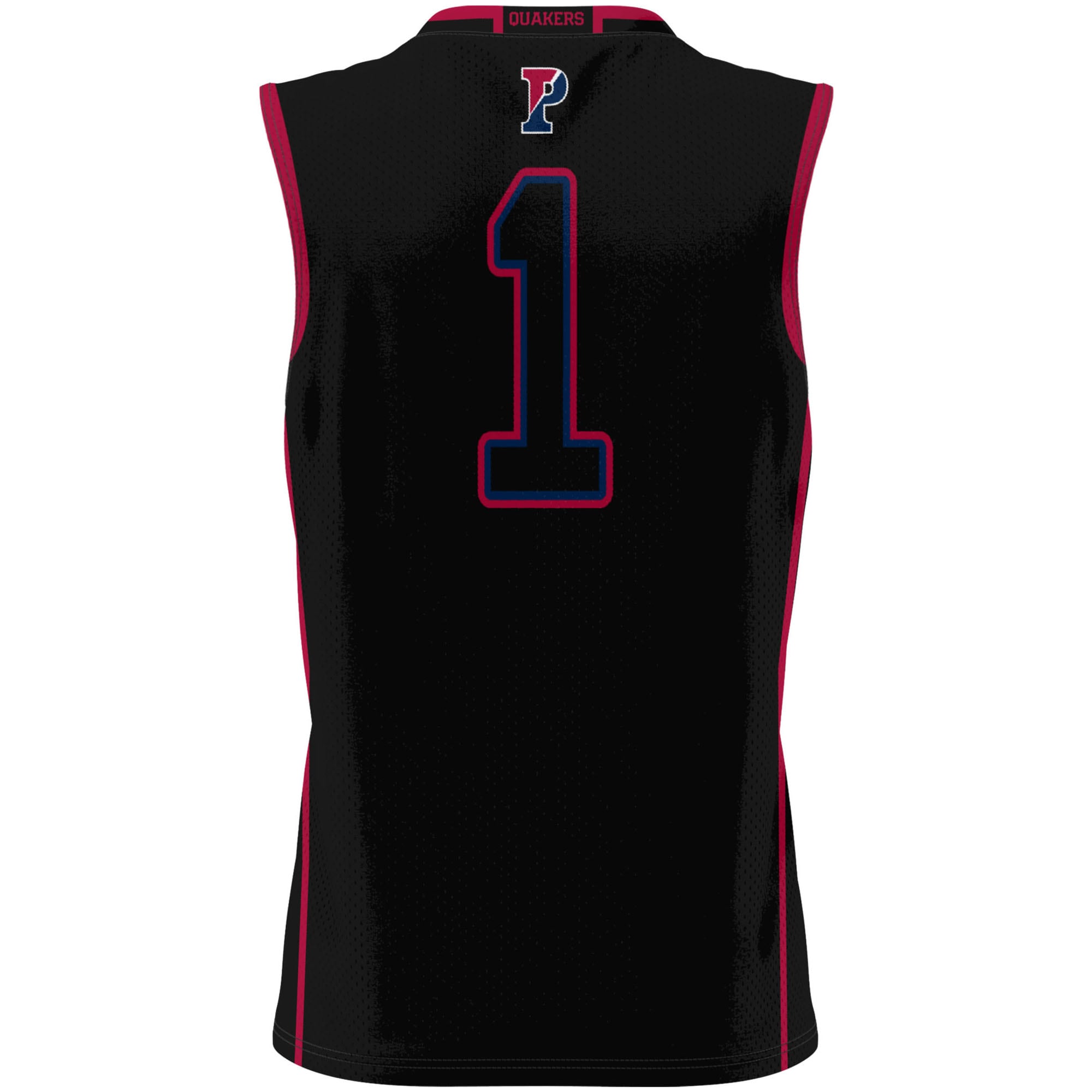 [NJP] Pennsylvania Quakers GameDay Greats Unisex Lightweight Basketball Jersey - Black