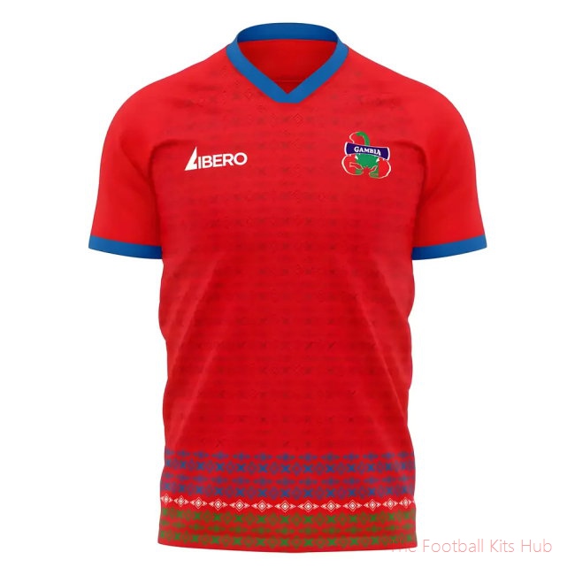 [JED] Gambia 2025/26 Home Football Kit (Libero)