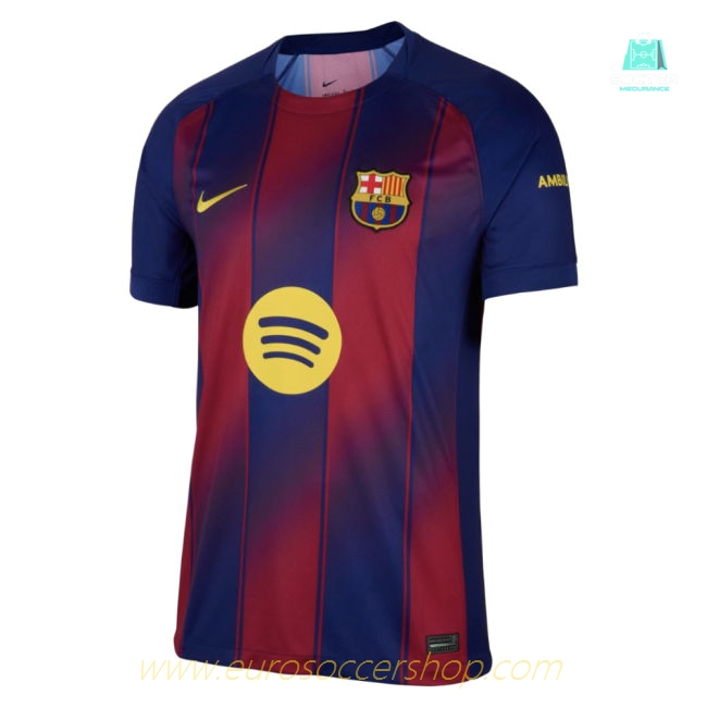 2025-2026 Barcelona Home Shirt (Lewandowski 9)