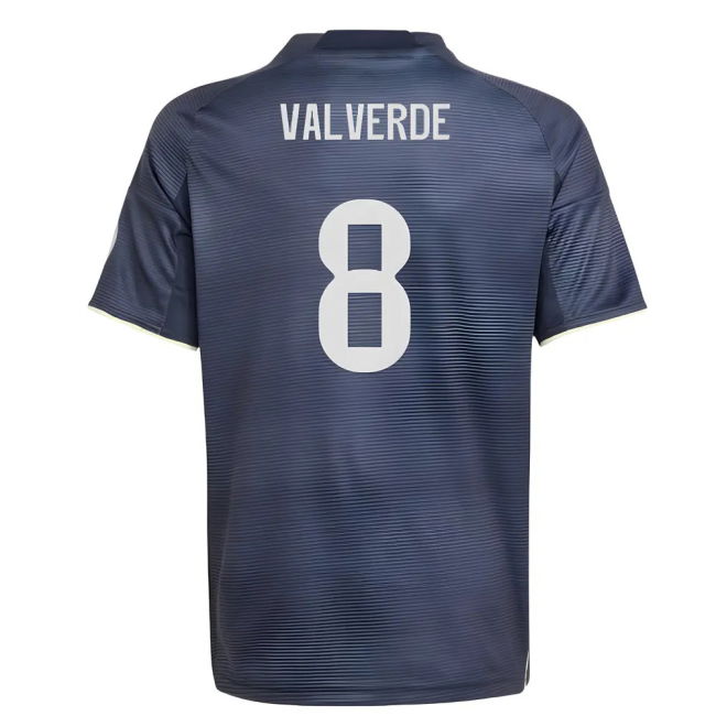 2025-2026 Camiseta Real Madrid Visitante Niños - Mercancía Oficial
