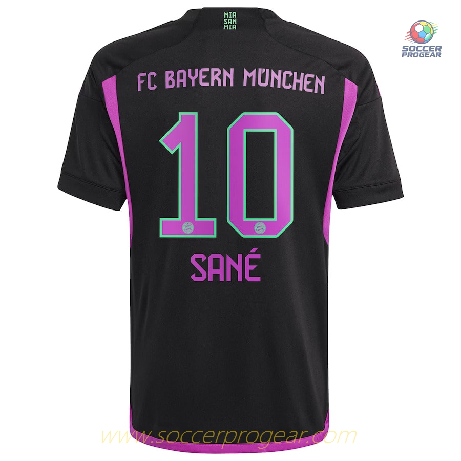 Bayern Munich Away Soccer Team Shirt 2023 2024 Sané
