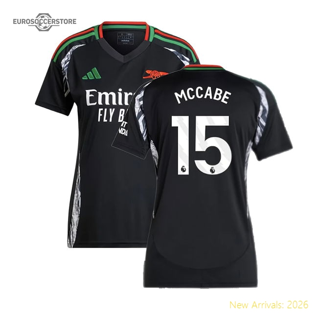 Exclusive Arsenal Womens Jersey Mccabe 2024-2025 Drycell
