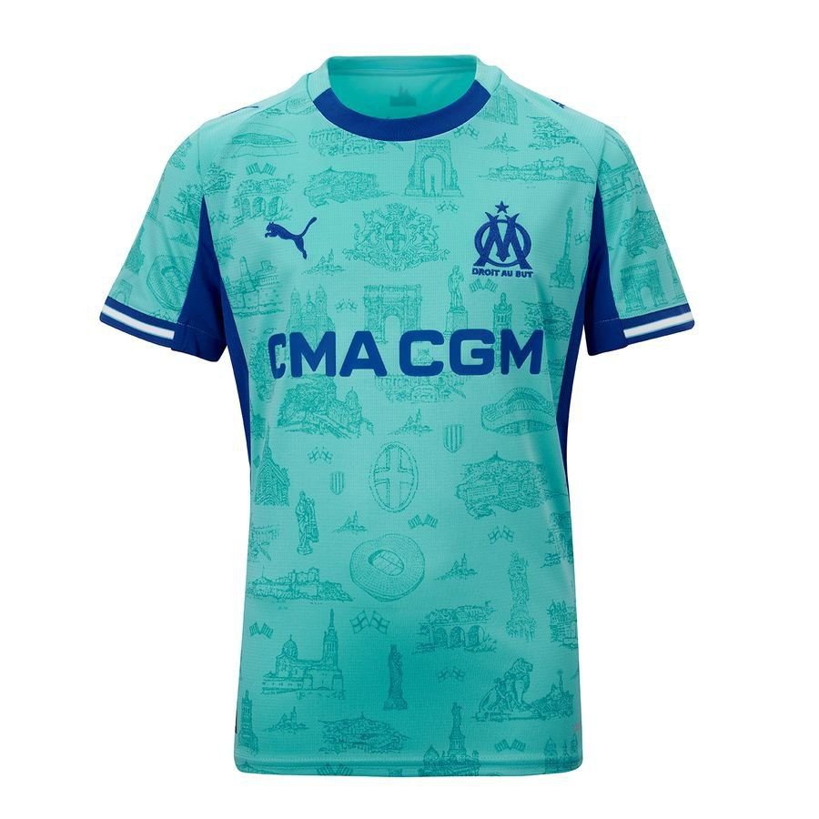 Marseille 4th Goalkeeper Shirt 2025/26 Kids