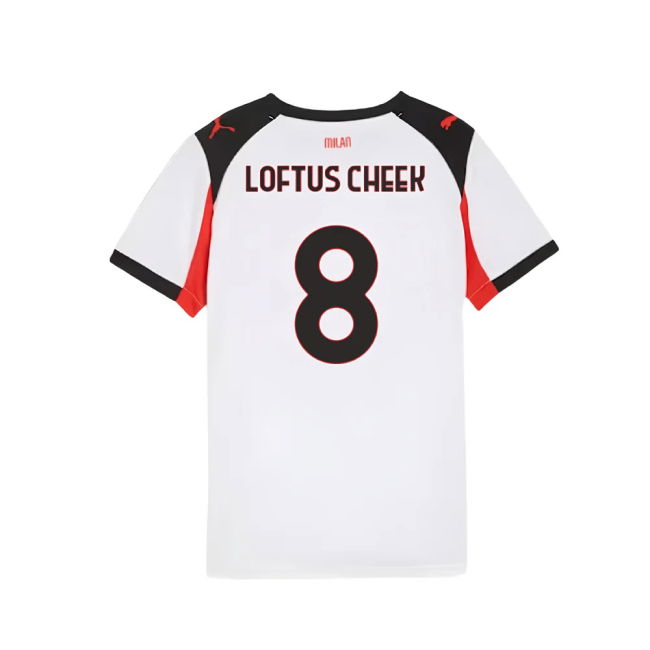 Latest AC Milan Away Game Jersey 2025-2026 (Kids)