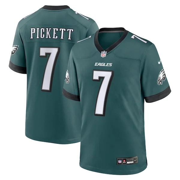None Kenny Pickett Game Jersey - Green | NFL Player Jersey | NFL Footb