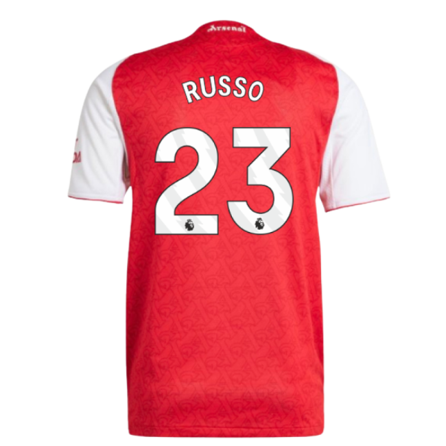 2025-20 Arsenal Home Soccer Shirt Russo #23 L M S