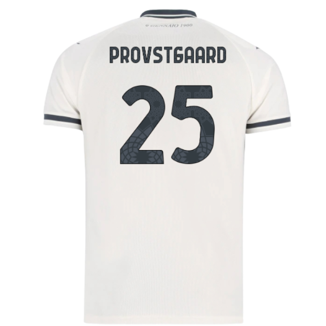 Professional-Grade 2025-2026 Lazio Away Shirt - Kids (Provstgaard 25)