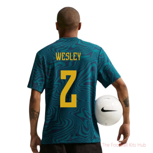 Fan Edition Brazil Primary Dri-Fi 2026-2027 T-Shirt (Wesley 2)