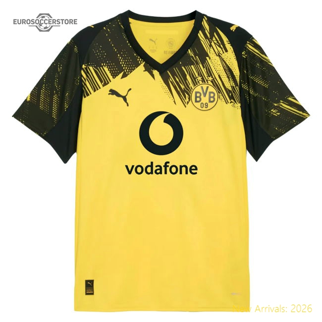 Premium-grade 2025-2026 Borussia Dortmund Home Shirt (your Name)